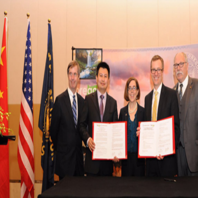 中国跨境电子商务专业委员会与美利坚合众国俄勒冈州商务发展厅签双方跨境贸易电子商务发展合作谅解备忘录